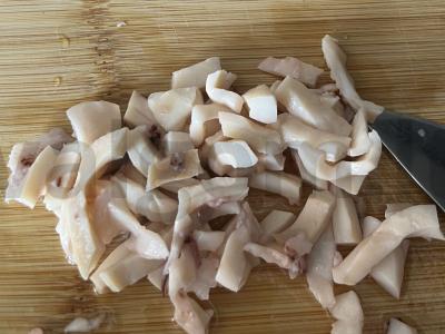 Baltymų salotos su kukurūzais ir keptu avinžirniu Žingsnis 2