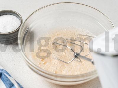 Riešutų ritinys Žingsnis 2