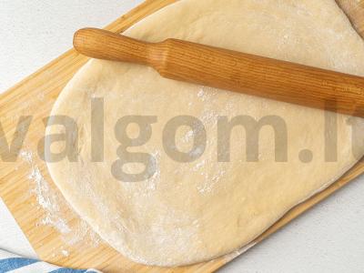 Riešutų ritinys Žingsnis 7