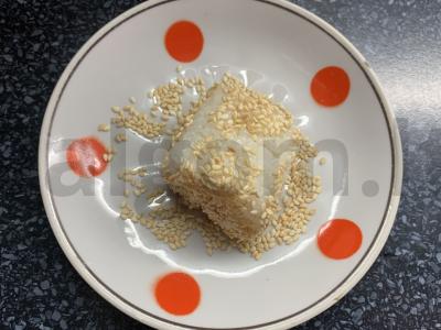 Onigiri su sūriu orkaitėje Žingsnis 6