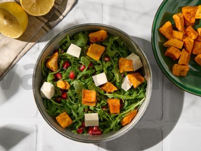 Salotos su kepta moliūgu ir feta Žingsnis 5