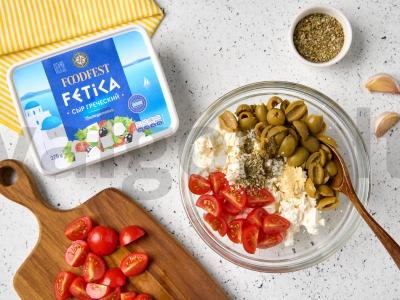 Kepti pipirai su feta Žingsnis 3