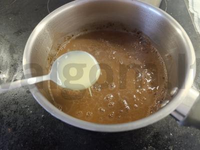 Kreminis gėrimas su cikorija ir kakava Žingsnis 4