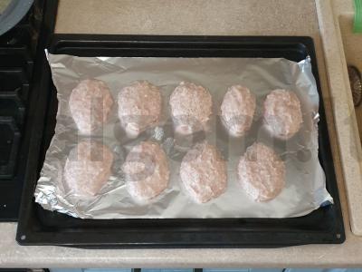 Kotletai su mocarelos įdaru Žingsnis 6