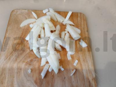 Funchosa su daržovėmis per 25 minutes Žingsnis 3