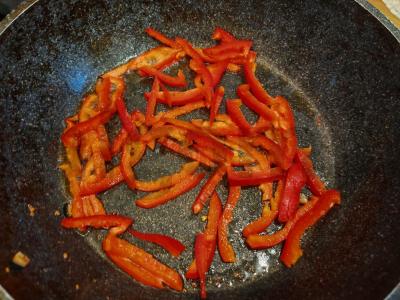 Funchosa su daržovėmis per 25 minutes Žingsnis 9