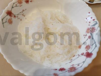 Funchosa su daržovėmis per 25 minutes Žingsnis 10