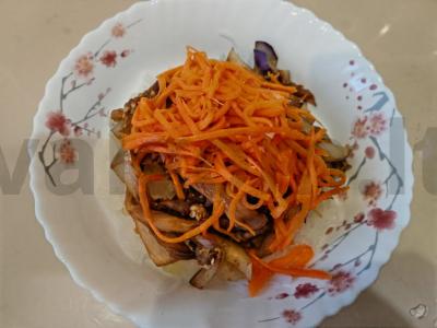 Funchosa su daržovėmis per 25 minutes Žingsnis 13