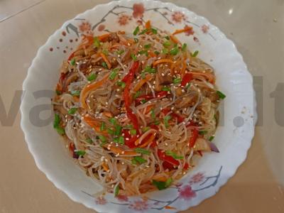 Funchosa su daržovėmis per 25 minutes pagrindine nuotrauka