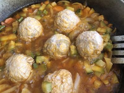 Kalakutienos kotletai su daržovėmis Žingsnis 9