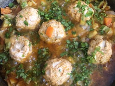 Kalakutienos kotletai su daržovėmis Žingsnis 10