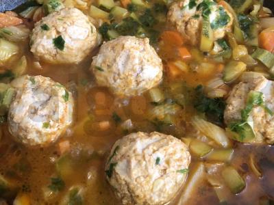 Kalakutienos kotletai su daržovėmis Žingsnis 11