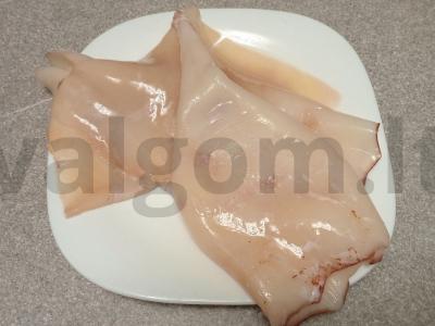 Virti kalmarai su brokolių ir cukinijų garnyru Žingsnis 5