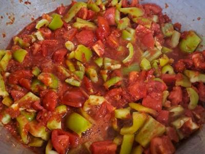 Daržovių lečo su prieskoniais Žingsnis 10