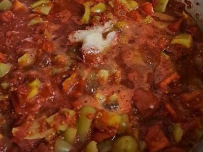 Daržovių lečo su prieskoniais Žingsnis 11