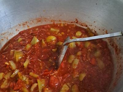 Daržovių lečo su prieskoniais Žingsnis 14