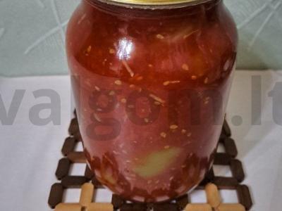 Daržovių lečo su prieskoniais Žingsnis 17