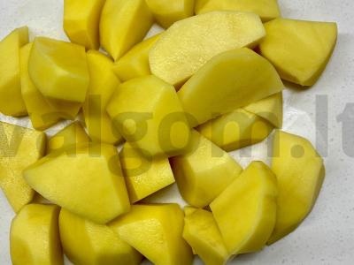 Kepta kalakutienos filė su moliūgu ir bulvėmis Žingsnis 3