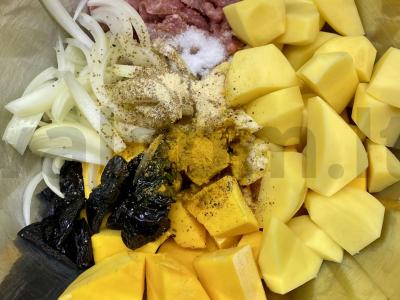 Kepta kalakutienos filė su moliūgu ir bulvėmis Žingsnis 7