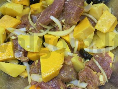 Kepta kalakutienos filė su moliūgu ir bulvėmis Žingsnis 8