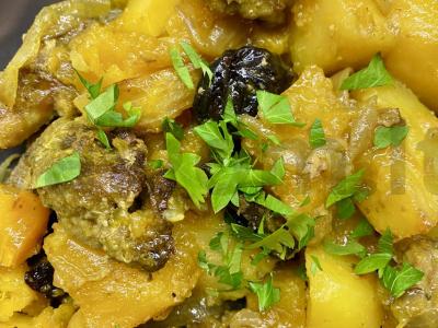 Kepta kalakutienos filė su moliūgu ir bulvėmis Žingsnis 11