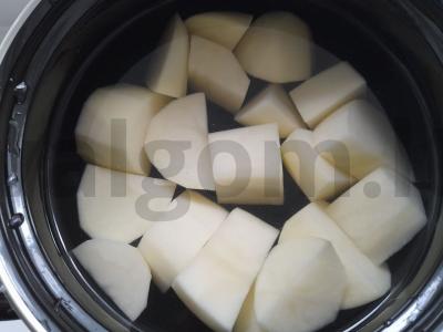 Švelniausias bulvių piurė su pienu Žingsnis 2