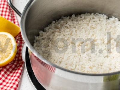 Įdaryta višta su ryžiais oro grilyje Žingsnis 1