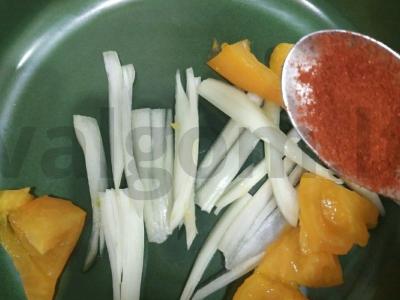 Spagečiai su žolelėmis ir daržovėmis Žingsnis 3