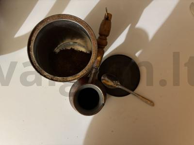 Virintas kava su vaniliniu cukrumi Žingsnis 1