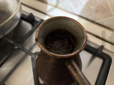 Virintas kava su vaniliniu cukrumi Žingsnis 4