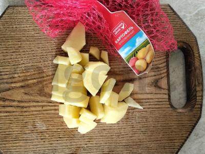 Sotūs mėsos solyanka su raugintais kopūstais Žingsnis 2