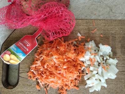 Sotūs mėsos solyanka su raugintais kopūstais Žingsnis 4