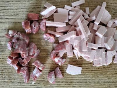 Sotūs mėsos solyanka su raugintais kopūstais Žingsnis 6