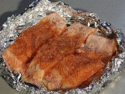 Upėtakis su daržovėmis ir gaudos sūriu Žingsnis 8