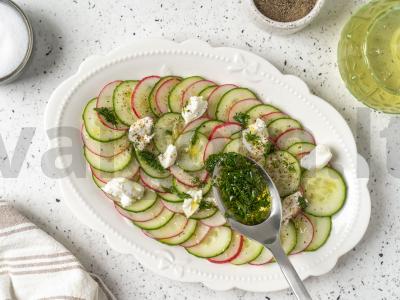 Agurkų karpačo Žingsnis 5