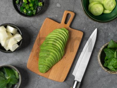 Gaspacho su melionu ir avokadu Žingsnis 2