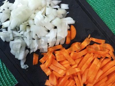 Kukulis su kalakutienos filė Žingsnis 1