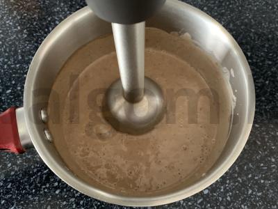 Desertas su halva, muesli, jogurtu ir kakava Žingsnis 6