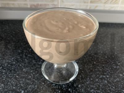 Desertas su halva, muesli, jogurtu ir kakava Žingsnis 9