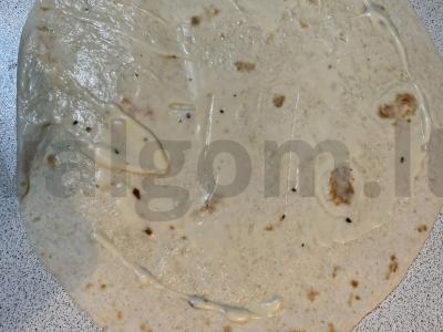 Tortilija pusryčiams Žingsnis 5