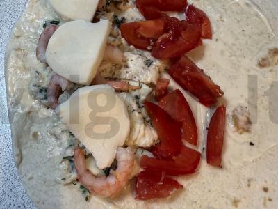 Tortilija pusryčiams Žingsnis 8