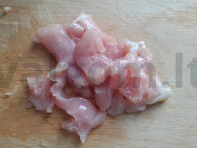 Funchosa su vištienos filė terijaki padaže Žingsnis 2