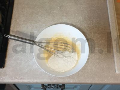 Migdolų sausainiai Žingsnis 2