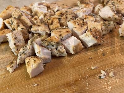 Cezario salotas be pomidorų Žingsnis 13