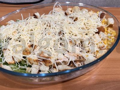 Cezario salotas be pomidorų Žingsnis 14