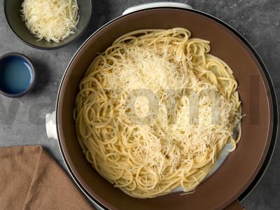 Makaronai su citrina ir straciatella Žingsnis 7