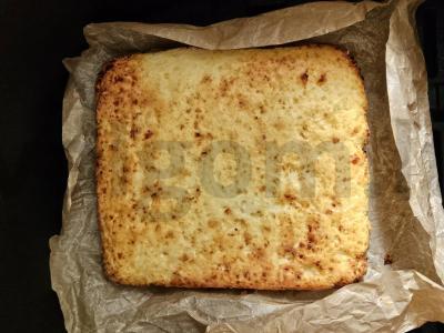 Sūrio pyragas su braškėmis ir pekano riešutais Žingsnis 3