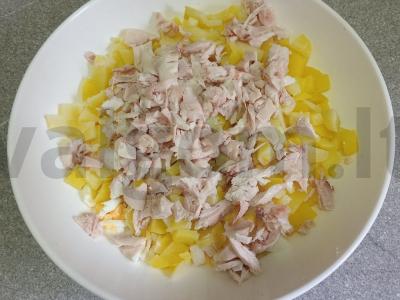 Okroška su virtomis vištienos šlaunelėmis pieno išrūgose Žingsnis 4