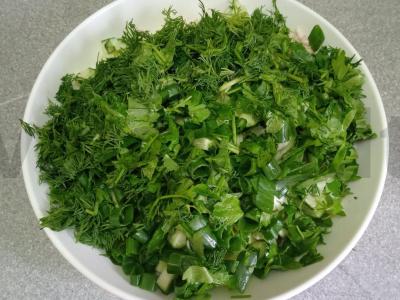 Okroška su virtomis vištienos šlaunelėmis pieno išrūgose Žingsnis 7