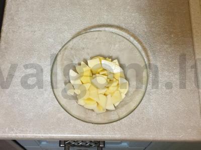 Kalakutienos kepsniai su grybų kepure Žingsnis 2